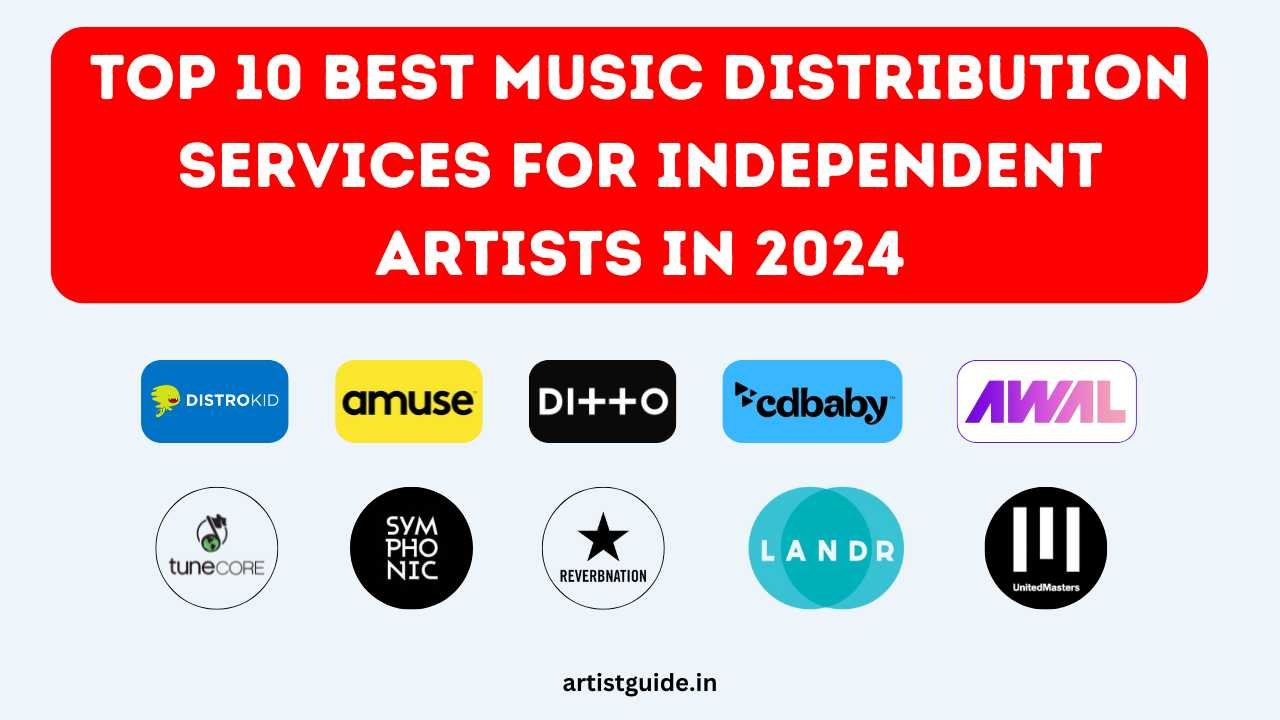 Top 10 Best Music Distribution Services for Independent Artists in 2024